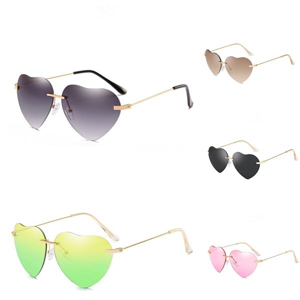 rimless gradient classic eyeglasses heart-shaped sunglasee optics metal frame women men uv400 vintage sunglass frame retro oversized #92595, White;black
rimless gradient classic eyeglasses heart-shaped sunglasee optics metal frame women men uv400 vintage sunglass frame retro oversized #92595, White;black