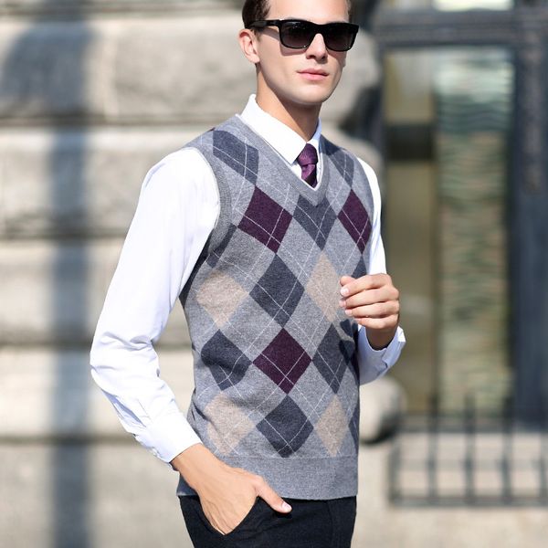 new winter male pure wool sweater casual computer knitted v-neck vest, sleeveless fashion casual size s m xl xxl, Black;white
new winter male pure wool sweater casual computer knitted v-neck vest, sleeveless fashion casual size s m xl xxl, Black;white