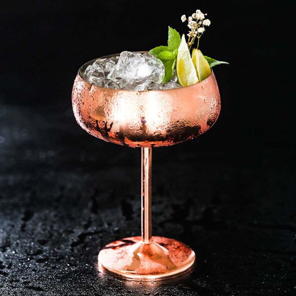 luxury 304 stainless steel cocktail glass silver rose cocktail juice drink champagne goblet party barware kitchen tools
luxury 304 stainless steel cocktail glass silver rose cocktail juice drink champagne goblet party barware kitchen tools