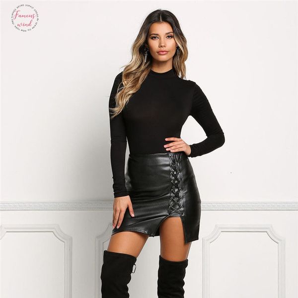 5xl black lace up pu leather skirts spring summer womens side split pencil skirts vintage body con mini skirt
5xl black lace up pu leather skirts spring summer womens side split pencil skirts vintage body con mini skirt