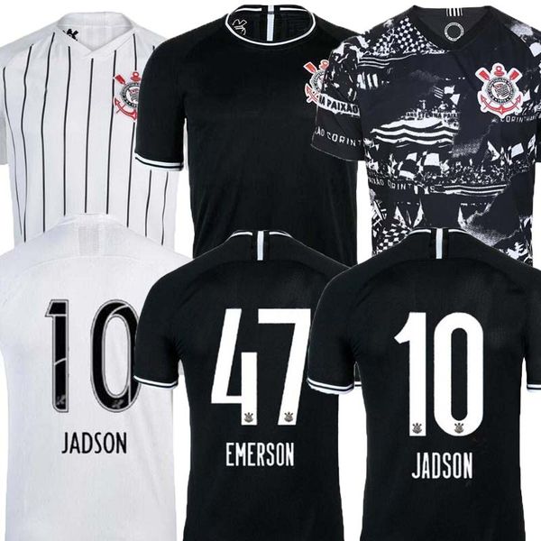 brazil sport club corinthians 2019 2020 soccer jerseys jadson ronaldo somoza clayson janderson 19 20 paulista football t-shirts, Black
brazil sport club corinthians 2019 2020 soccer jerseys jadson ronaldo somoza clayson janderson 19 20 paulista football t-shirts, Black