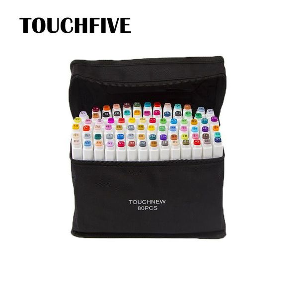 touchfive permanent marker pen set 168 colors waterproof alcohol marker brush tip sketch drawing parnting manga anime artist set 
touchfive permanent marker pen set 168 colors waterproof alcohol marker brush tip sketch drawing parnting manga anime artist set