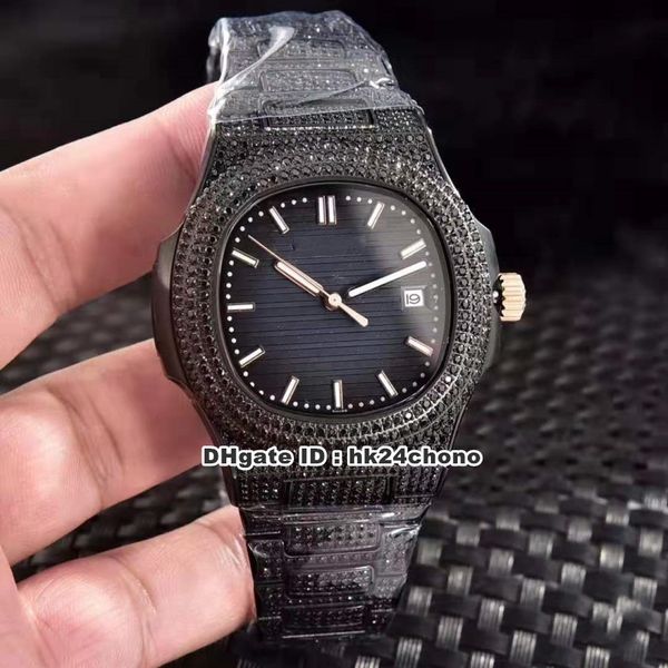 5 style nautilus full black diamonds cal.324 s c autoamtic mens watch 5719 blue dial dense diamond bracelet gents watches, Slivery;brown
5 style nautilus full black diamonds cal.324 s c autoamtic mens watch 5719 blue dial dense diamond bracelet gents watches, Slivery;brown