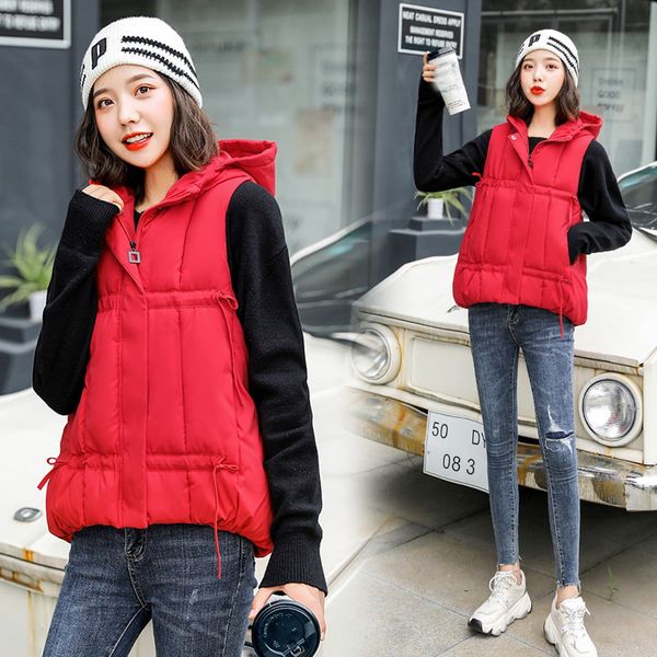women sleeveless jacket women vest jackets winter outerwear plus size autumn female vest windproof warm waistcoat#j31, Black;white
women sleeveless jacket women vest jackets winter outerwear plus size autumn female vest windproof warm waistcoat#j31, Black;white