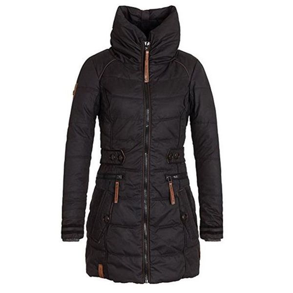 women coats casual winter warm black gothic slim turtleneck zipper solid pocket jackets female fashion blue office lady overcoat
women coats casual winter warm black gothic slim turtleneck zipper solid pocket jackets female fashion blue office lady overcoat