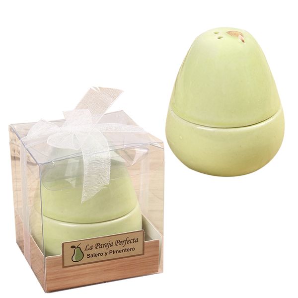 Ceramic Pear Shape Seasoning Bottle Sprays Bottles Spice Salt Pepper Shakers Holder Kitchen Tools for Wedding Party Favors
Ceramic Pear Shape Seasoning Bottle Sprays Bottles Spice Salt Pepper Shakers Holder Kitchen Tools for Wedding Party Favors
