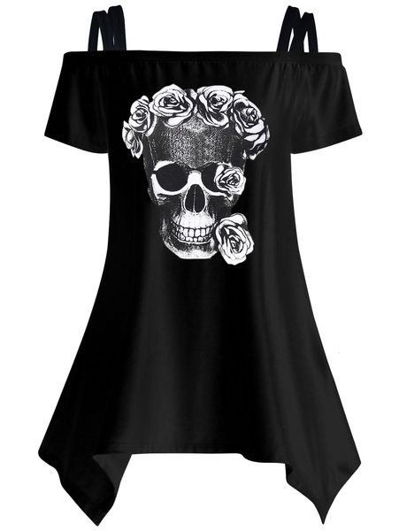 women t shirt womens designer clothes women casual short sleeeve shirts skull print t female summer tunic mujer women lj9615e, White
women t shirt womens designer clothes women casual short sleeeve shirts skull print t female summer tunic mujer women lj9615e, White