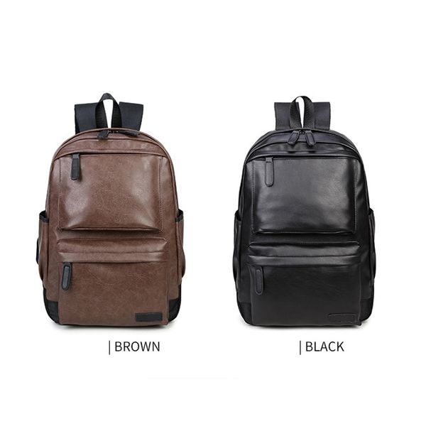 2019 men backpack school bag pu leather men & women designer retro student bag 15.6 inch lapbackbag business travel big
2019 men backpack school bag pu leather men & women designer retro student bag 15.6 inch lapbackbag business travel big