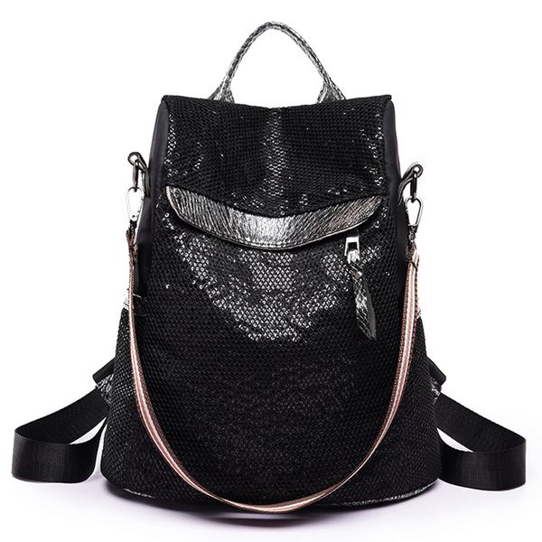 teenager backpack korean style casual shining sequins large capacity shoulder fashion travel girls schoolbag portable
teenager backpack korean style casual shining sequins large capacity shoulder fashion travel girls schoolbag portable