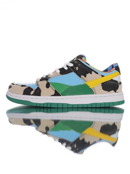 2020 new designer ben & jerr's x sb dunk "chunky dunky" running shoes blue and green athletic skateboarding sports trainers x, Black 
2020 new designer ben & jerr's x sb dunk "chunky dunky" running shoes blue and green athletic skateboarding sports trainers x, Black