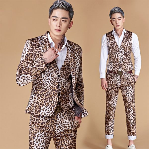 tide hombres de talla grande dj noche club leopardo estampado 2 piezas conjunto de trajes para hombre con pantalones traje ca, White;black
tide hombres de talla grande dj noche club leopardo estampado 2 piezas conjunto de trajes para hombre con pantalones traje ca, White;black