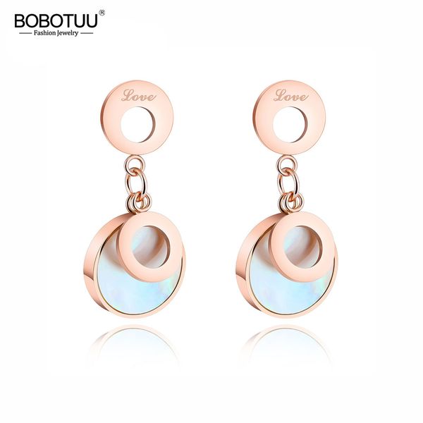 bobotuu rose gold white shell double circle stud earrings stainless steel love earrings jewelry for women oorbellen be17075, Golden;silver
bobotuu rose gold white shell double circle stud earrings stainless steel love earrings jewelry for women oorbellen be17075, Golden;silver