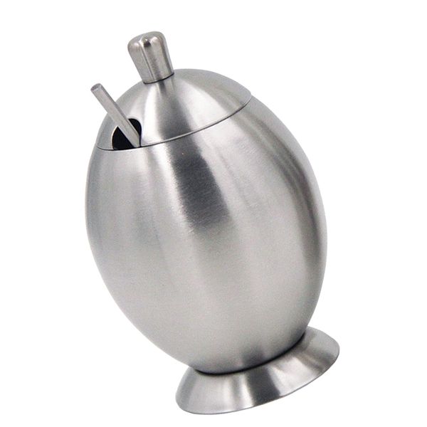 sugar bowl, pepper salt dispenser, seasoning bowl, spices bowl, stainless steel sugar bowl with lid and spoon, 400ml, silver
sugar bowl, pepper salt dispenser, seasoning bowl, spices bowl, stainless steel sugar bowl with lid and spoon, 400ml, silver
