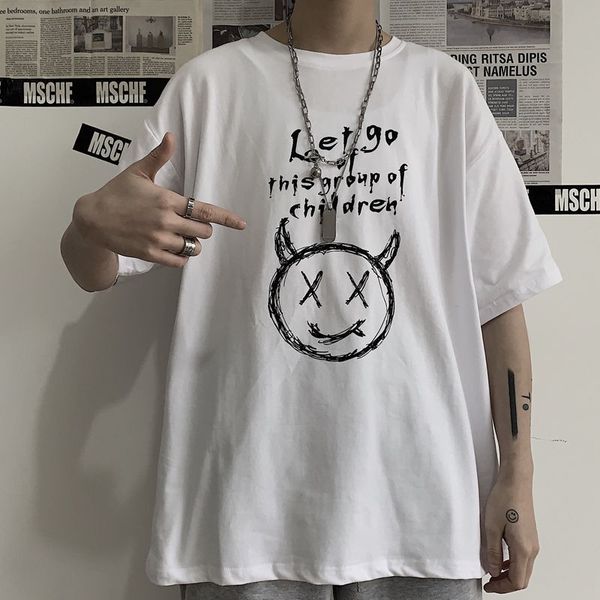 nicemix harajuku tiktok clothes t shirt streetwear women clothing graphic 2020 korean summer new o-neck couple tshirt, White
nicemix harajuku tiktok clothes t shirt streetwear women clothing graphic 2020 korean summer new o-neck couple tshirt, White