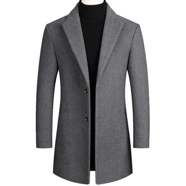 men's black woolen overcoat men's windbreaker grey woolen overcoat black wine red
men's black woolen overcoat men's windbreaker grey woolen overcoat black wine red