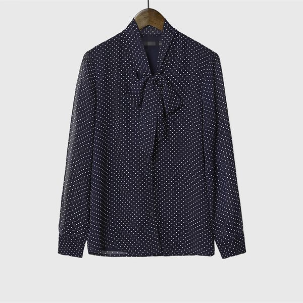 polka dot long-sleeved shirt female 2019 spring new loose chiffon shirt was thin bow lace v-neck t-shirt, White
polka dot long-sleeved shirt female 2019 spring new loose chiffon shirt was thin bow lace v-neck t-shirt, White