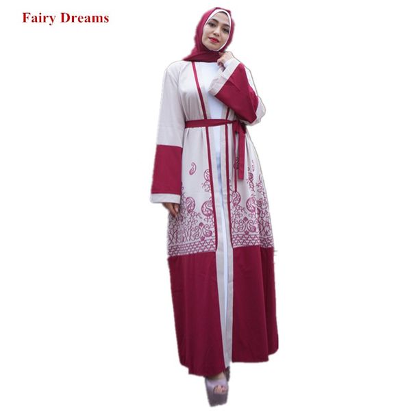 женской абая dubai ladies печать coat мусульманской кафтан длинные бинты кардиган болеро хиджаб исламской одежда платок 2019 новый стиль, Red
женской абая dubai ladies печать coat мусульманской кафтан длинные бинты кардиган болеро хиджаб исламской одежда платок 2019 новый стиль, Red