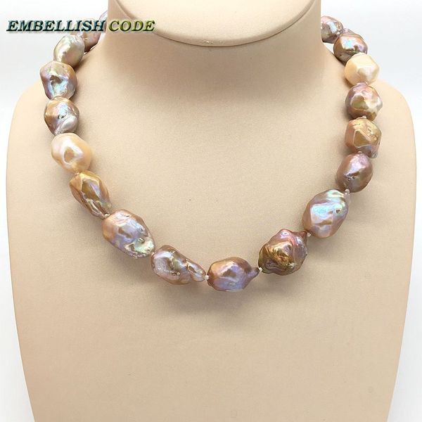 selling well new kind purple golden pink peach tissue nucleated baroque irregular hexagon pearls necklace real natural pearls, Silver
selling well new kind purple golden pink peach tissue nucleated baroque irregular hexagon pearls necklace real natural pearls, Silver