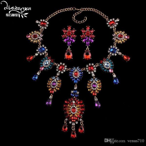 dvacaman brand new nigerian wedding rhinestone jewelry sets luxury crystal choker necklace&stud earrings women party gifts vv47, Silver
dvacaman brand new nigerian wedding rhinestone jewelry sets luxury crystal choker necklace&stud earrings women party gifts vv47, Silver