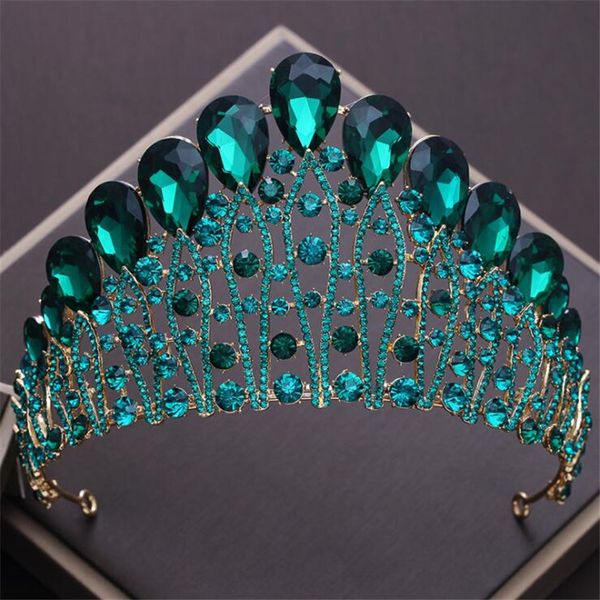 headband pageant crown tiara for women bride wedding accessories peacock blue crystal rhinestone diadem prom princess crown c18112001, Slivery;golden
headband pageant crown tiara for women bride wedding accessories peacock blue crystal rhinestone diadem prom princess crown c18112001, Slivery;golden