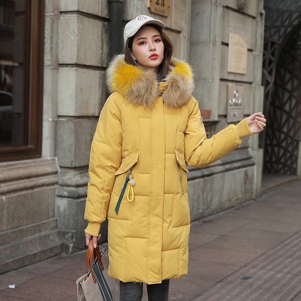 women's down & parkas long women 2021 winter fashion jacket warm coat cotton loose thin hooded clothing ladies outwear thick, Black
women's down & parkas long women 2021 winter fashion jacket warm coat cotton loose thin hooded clothing ladies outwear thick, Black