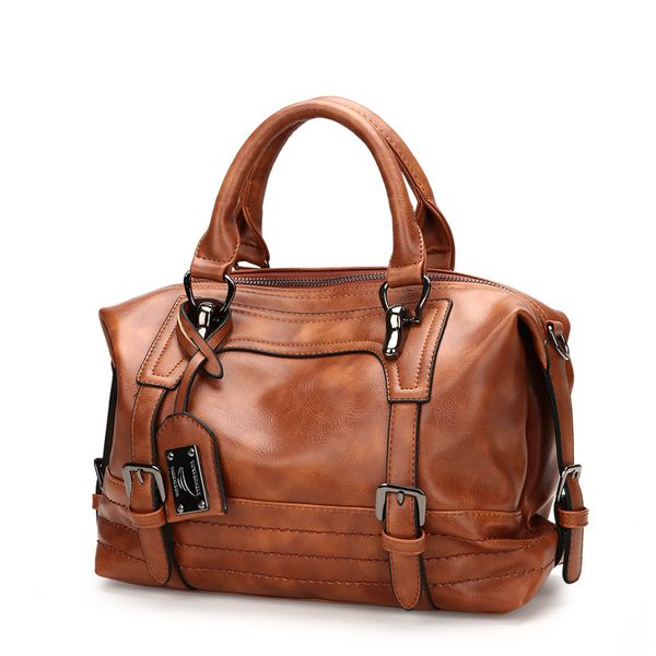new 2019 fashion women's bag oil wax leather shoulder messenger bag handbag boston handbag ing
new 2019 fashion women's bag oil wax leather shoulder messenger bag handbag boston handbag ing