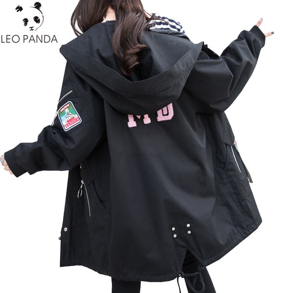 2019 new spring autumn women loose windbreaker plus size casual coat code ladies long fat boutique fashion female jacket lxt754, Tan;black
2019 new spring autumn women loose windbreaker plus size casual coat code ladies long fat boutique fashion female jacket lxt754, Tan;black