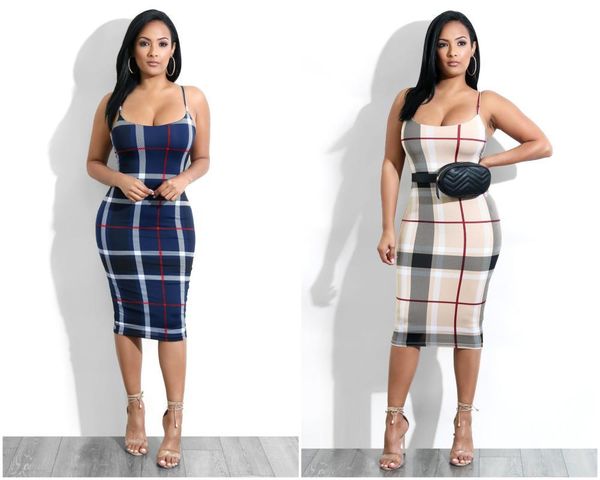 dresses luxury plaids office ladies bodycon dress spaghetti strap vestidoes womens casual dresses summer women designer, Black;gray
dresses luxury plaids office ladies bodycon dress spaghetti strap vestidoes womens casual dresses summer women designer, Black;gray
