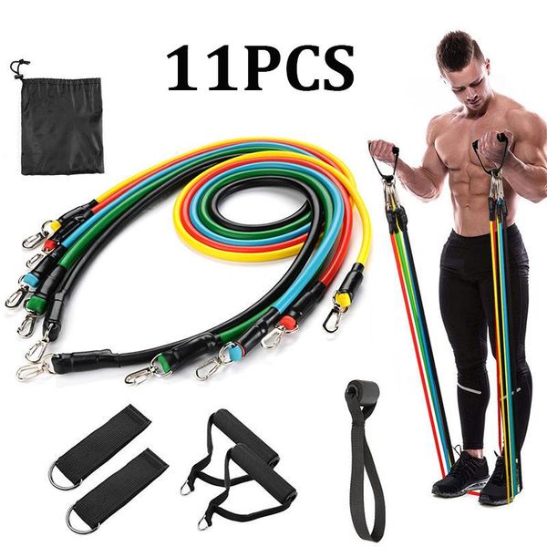 11pcs /set fitness equiment resistance bands set latex tubes pull rope fitness band rubber loop tube bands gym exercise workout
11pcs /set fitness equiment resistance bands set latex tubes pull rope fitness band rubber loop tube bands gym exercise workout