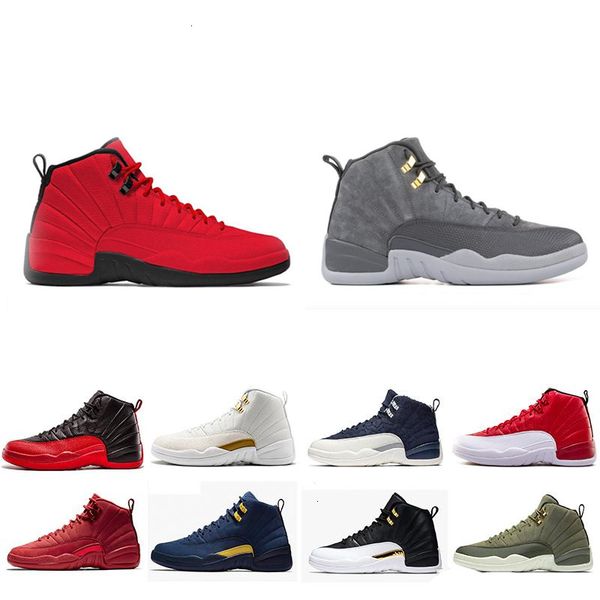 men quality 12 12s the master basketball shoes high taxi flu game french blue ovo white gym red wntr cny sneakers 40-47
men quality 12 12s the master basketball shoes high taxi flu game french blue ovo white gym red wntr cny sneakers 40-47