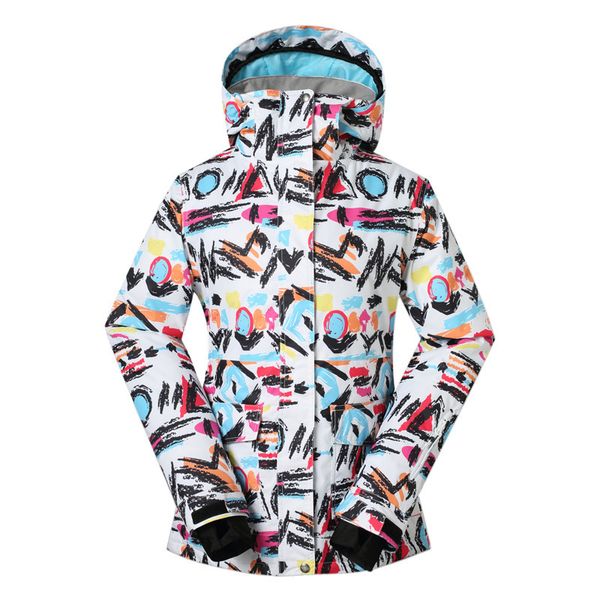 gsou snow graffiti, women's ski suits, outdoor waterproof, windproof, warm, single and double skis, 1407
gsou snow graffiti, women's ski suits, outdoor waterproof, windproof, warm, single and double skis, 1407