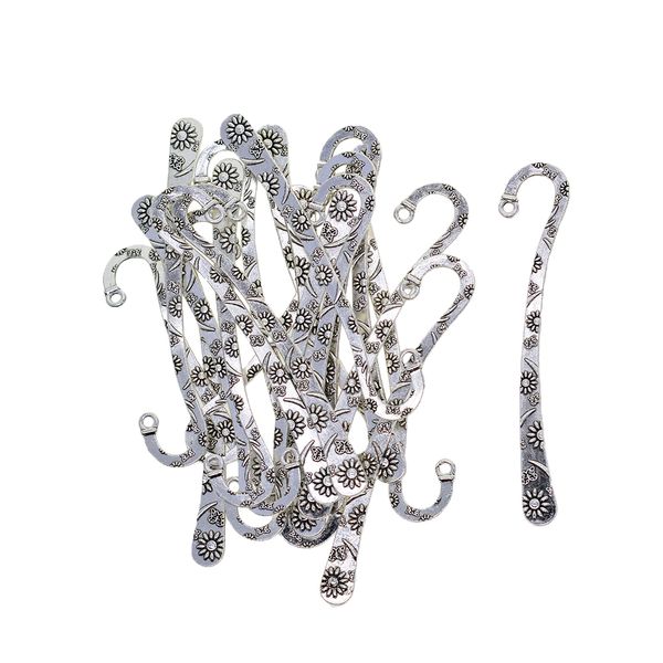 20 pieces carved hook beading bookmarks for jewelry marking bookmark hair charms diy craft
20 pieces carved hook beading bookmarks for jewelry marking bookmark hair charms diy craft