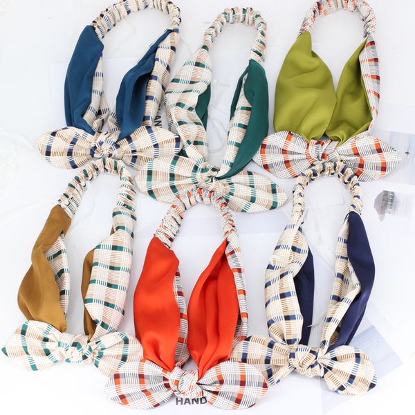 3pcs/lot two color patchwork plaid headbands for girls striped bow hair bands women hair accessories stretchy turban
3pcs/lot two color patchwork plaid headbands for girls striped bow hair bands women hair accessories stretchy turban
