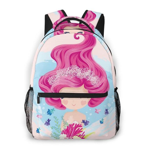 2020 travel backpacks cute mermaid with fishes and seashells girl backpack for women large capacity school bag for teenage
2020 travel backpacks cute mermaid with fishes and seashells girl backpack for women large capacity school bag for teenage