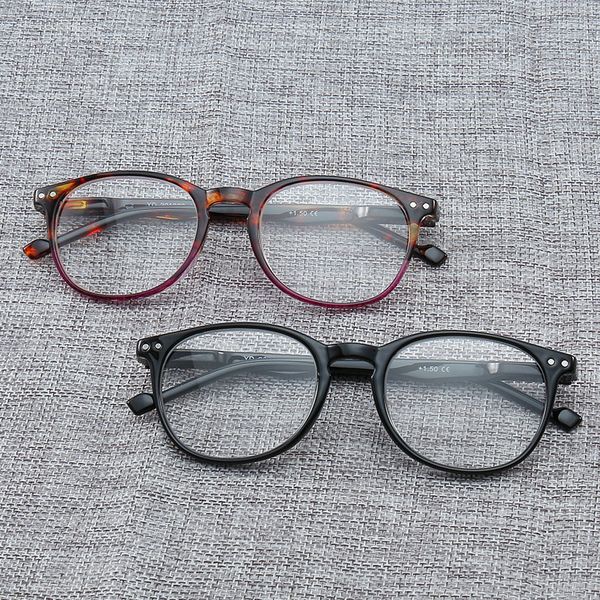 new fashion round glasses frame women retro black reading glasses men vintage ultralight hyperopia eyeglasses with diopter, White;black
new fashion round glasses frame women retro black reading glasses men vintage ultralight hyperopia eyeglasses with diopter, White;black