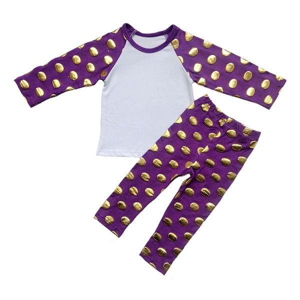 purple green and gold polka dots custom infant clothes outfits children raglans leggings sets for new orleans mardi gras holiday, White
purple green and gold polka dots custom infant clothes outfits children raglans leggings sets for new orleans mardi gras holiday, White