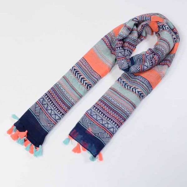 new fashion women wraps multicolor cotton pashmina ethnic bohemia tassels scarf spring and summer shawls, Blue;gray
new fashion women wraps multicolor cotton pashmina ethnic bohemia tassels scarf spring and summer shawls, Blue;gray