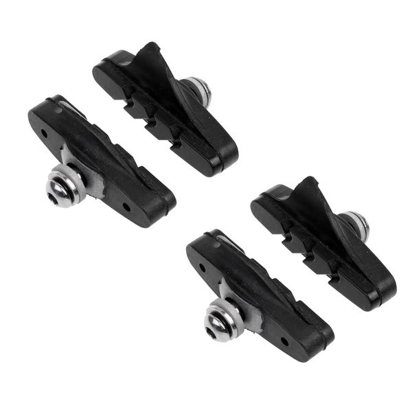2 pairs mountain road folding bike brake pads cycling braking v-brake holder shoes rubber blocks durable bicycle accessorie 52mm
2 pairs mountain road folding bike brake pads cycling braking v-brake holder shoes rubber blocks durable bicycle accessorie 52mm
