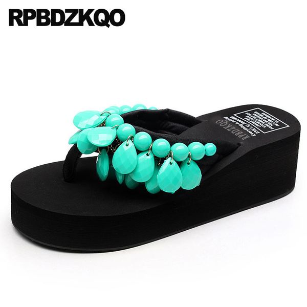 slides flip flop women beaded shoes plus size green 5 beach platform wedge flatforms chinese ladies slipper big 2019 sandals, Black
slides flip flop women beaded shoes plus size green 5 beach platform wedge flatforms chinese ladies slipper big 2019 sandals, Black