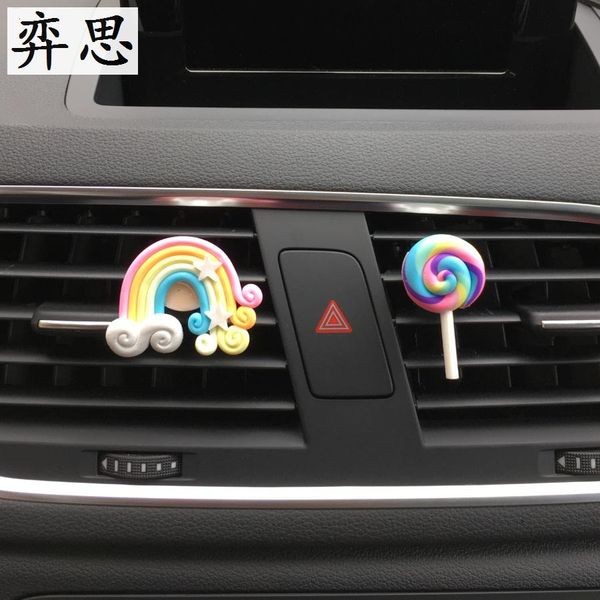 rainbow automotive styling accessories sweet lollipop men and women car perfume clip air refreshing agent for air conditioner
rainbow automotive styling accessories sweet lollipop men and women car perfume clip air refreshing agent for air conditioner