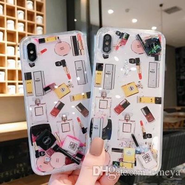 nice luxury designer cosmetic quicksand cover case for iphone 6s 7 8 plus xs max xr hard lipstick perfume bottle dynamic liquid capa
nice luxury designer cosmetic quicksand cover case for iphone 6s 7 8 plus xs max xr hard lipstick perfume bottle dynamic liquid capa
