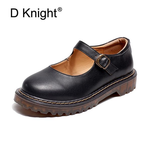 women flat platform mary janes shoes vintage buckle ladies oxfords lolita shoes college round toe female flats brogues sneakers, Black
women flat platform mary janes shoes vintage buckle ladies oxfords lolita shoes college round toe female flats brogues sneakers, Black