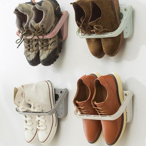 clothing & wardrobe storage creative seamless wall-mounted shoe rack home three-dimensional wall slippers shelf high heels sports shoes
clothing & wardrobe storage creative seamless wall-mounted shoe rack home three-dimensional wall slippers shelf high heels sports shoes