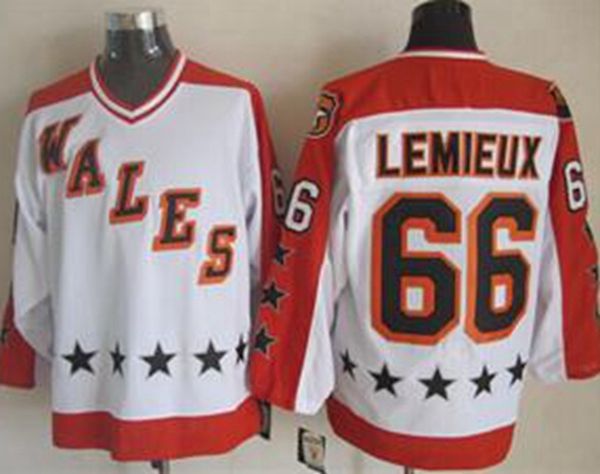 1986 all star white wales mario lemieux hockey jerseys vintage white #66 mario lemieux stitched shirts m-xxxl, Black;red
1986 all star white wales mario lemieux hockey jerseys vintage white #66 mario lemieux stitched shirts m-xxxl, Black;red