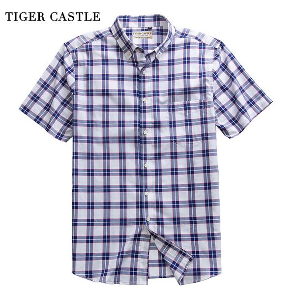 men's casual shirts summer 100% cotton breathable mens fashion thin short sleeve dress shirt blouse male slim fit plaid high quality, White;black
men's casual shirts summer 100% cotton breathable mens fashion thin short sleeve dress shirt blouse male slim fit plaid high quality, White;black