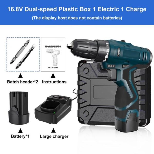 16.8v wireless power driver dc lithium battery electric drill 2-speed electric screwdriver cordless drill kit with accessories
16.8v wireless power driver dc lithium battery electric drill 2-speed electric screwdriver cordless drill kit with accessories