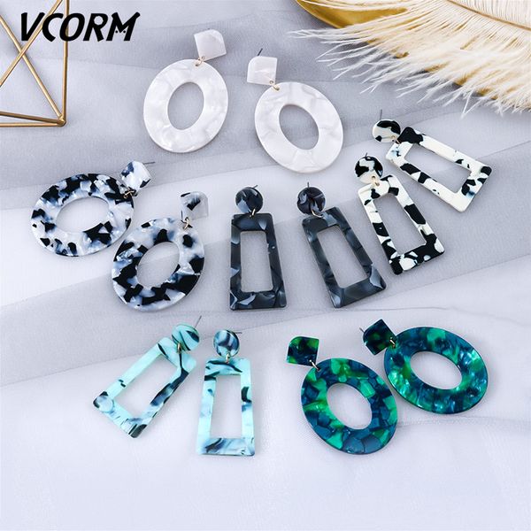 vcorm new korean big acrylic drop earrings for women 2019 jewelry fashion resin leopard dangle earrings bohemian preferred gift, Silver
vcorm new korean big acrylic drop earrings for women 2019 jewelry fashion resin leopard dangle earrings bohemian preferred gift, Silver