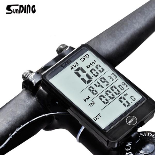 sunding waterproof bike computer multifunctional light mode wired mtb bicycle odometer cycling speedometer with backlight
sunding waterproof bike computer multifunctional light mode wired mtb bicycle odometer cycling speedometer with backlight