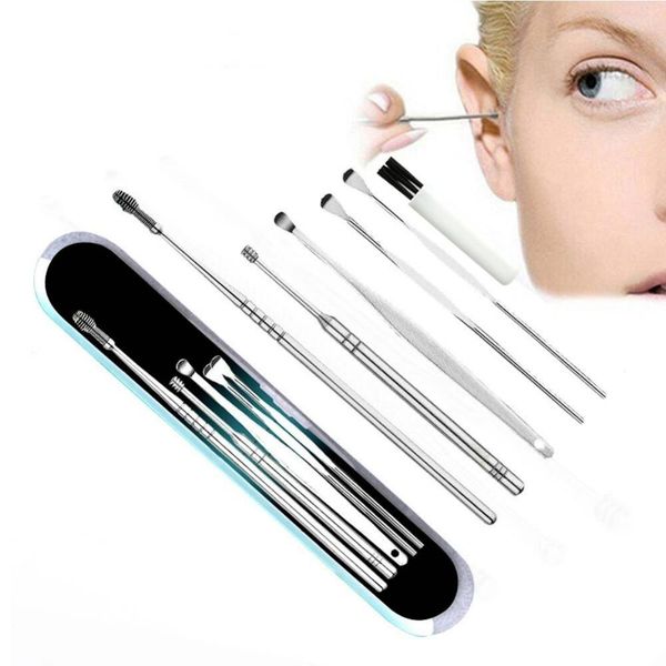 5pcs/lot portable stainless steel spiral ear pick wax removal curette cleaner health ear care stick tools earpick cleaning
5pcs/lot portable stainless steel spiral ear pick wax removal curette cleaner health ear care stick tools earpick cleaning