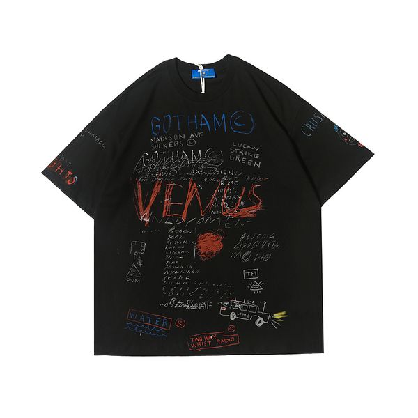 20ss graffiti printing men women couples t shirt oversized 100% cotton t shirt men, White;black
20ss graffiti printing men women couples t shirt oversized 100% cotton t shirt men, White;black